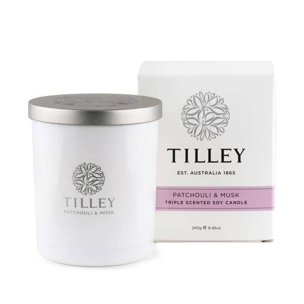 Tilley - Patchouli & Musk Soy Candle