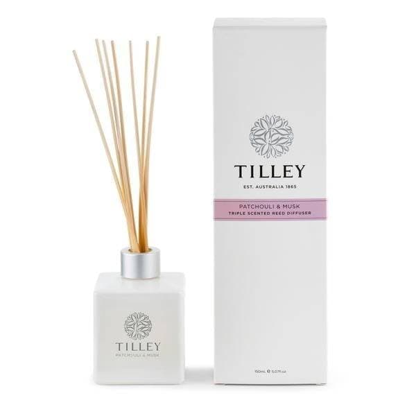 Tilley - Patchouli & Musk 150ml Reed Diffuser